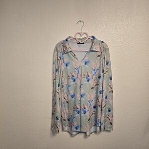 Floral Long Sleeve Blouse